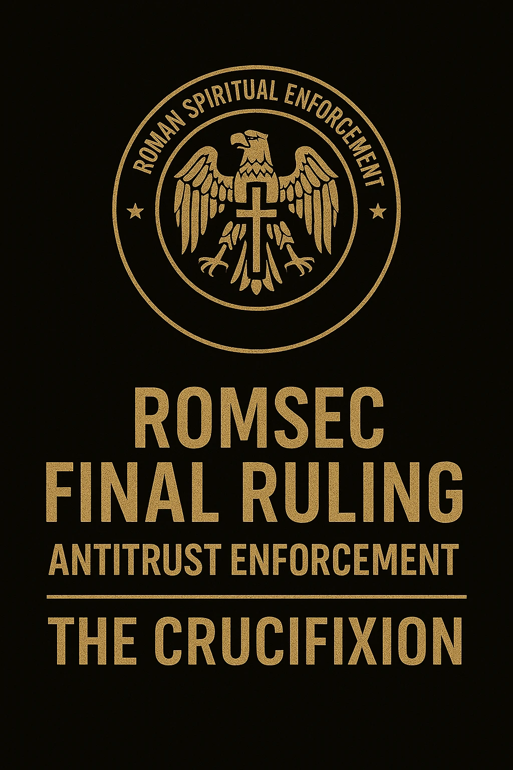 Antitrust Enforcement – The Crucifixion image