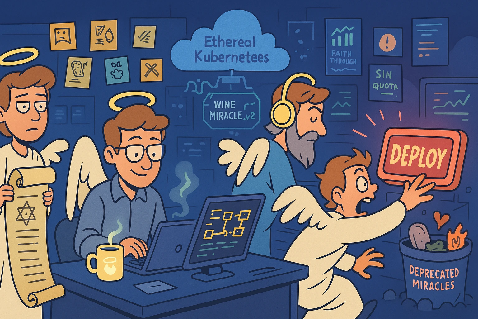 Divine DevOps: Automating Miracles with Celestial CI/CD image