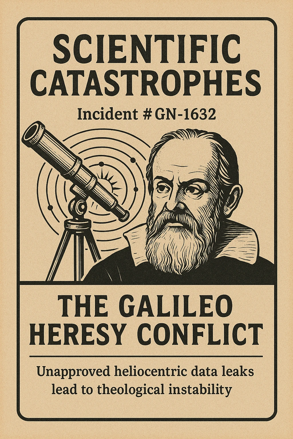 Scientific Catastrophes: The Galileo Heresy Conflict image